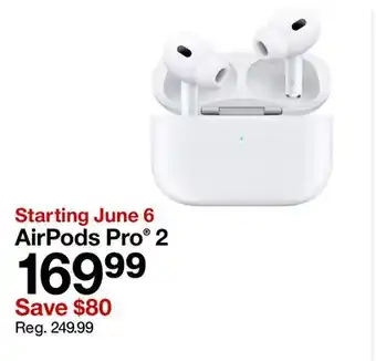 Target AirPods Pro offer