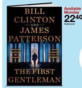 Target BILL CLINTON AND JAMES PATTERSON THE FIRST GENTLEMAN offer