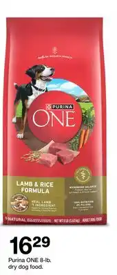 Target Purina ONE 8-lb. dry dog food offer