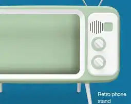 Target Retro phone stand offer