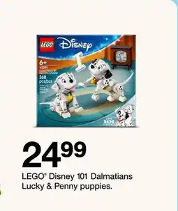 Target LEGO Disney 101 Dalmatians Lucky & Penny puppies offer