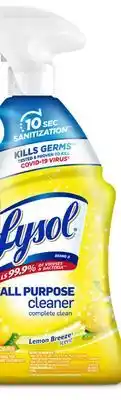 Target Lysol 32-oz. all-purpose cleaner spray offer
