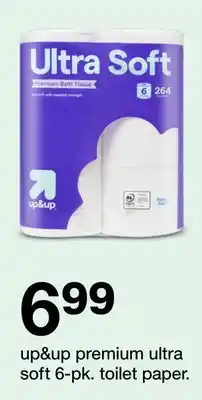 Target up&up premium ultra soft 6-pk. toilet paper offer
