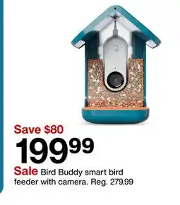 Target Bird Buddy smart bird feeder with camera offer
