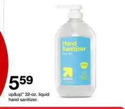 Target up & up 32-oz. liquid hand sanitizer offer