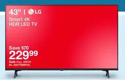Target LG 43 Smart 4K HDR LED TV offer