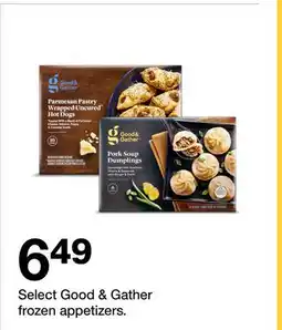 Target Select Good & Gather frozen appetizers offer