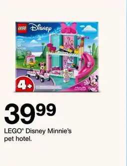 Target LEGO Disney Minnie's pet hotel offer