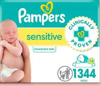 Target Pampers 1,344-ct. baby wipes offer