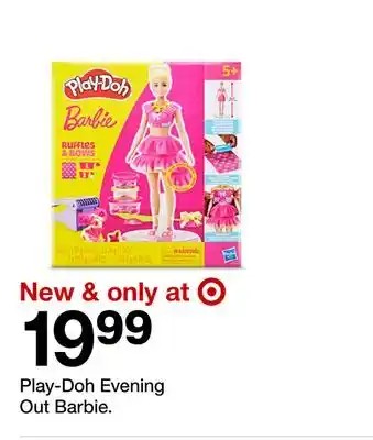 Target Play-Doh Evening Out Barbie offer