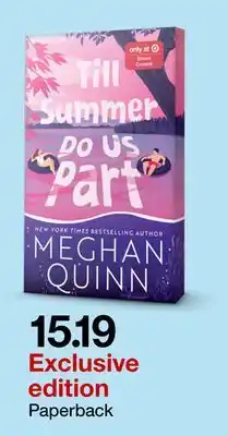 Target Till Summer Do Us Part, Exclusive edition Paperback offer