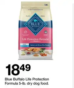 Target Blue Buffalo Life Protection Formula 5-lb. dry dog food offer