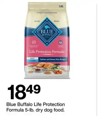 Target Blue Buffalo Life Protection Formula 5-lb. dry dog food offer