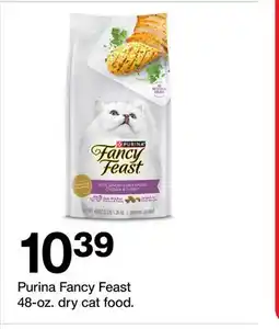 Target Purina Fancy Feast 48-oz. dry cat food offer