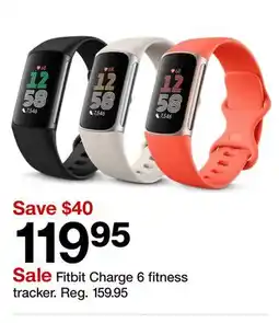 Target Fitbit Charge 6 fitness tracker offer