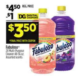 Dollar General Fabuloso 2X Multi-Purpose Cleaner offer