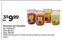 Michaels Summer Jar Candles by Ashland offer