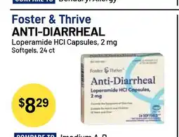 Health Mart Foster & Thrive ANTI-DIARRHEAL offer