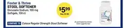 Health Mart Foster & Thrive STOOL SOFTENER offer
