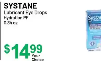 Health Mart SYSTANE Lubricant Eye Drops Hydration PF offer
