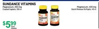 Health Mart SUNDANCE VITAMINS offer