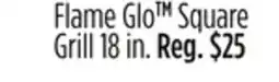 Dollar General Flame Glo Square Grill offer