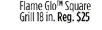 Dollar General Flame Glo Square Grill offer