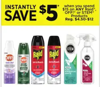 Dollar General Raid , OFF! or STEM Products offer