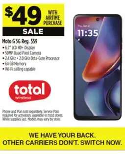 Dollar General Moto G 5G offer