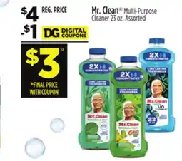 Dollar General Mr. Clean Multi-Purpose Cleaner offer