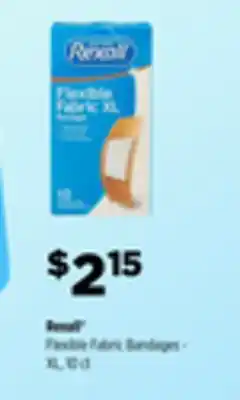 Dollar General Rexall Flexible Fabric Bandages XL offer
