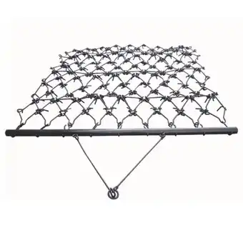 Walmart Field Tuff 4'x4' Steel Drag Rake Field Leveling Harrow with 1/2 Teeth offer
