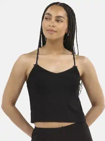 Walmart No Boundaries Pointelle Sleepwear Cami, Women's and Women's Plus offer