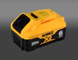 Walmart Dewalt DCB206 20V Premium XR 6.0 Ah Lithium Ion Battery Single Pack offer
