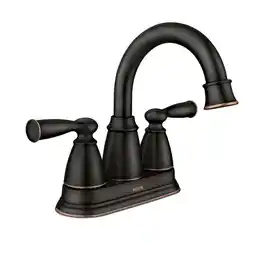 Walmart Moen 84943BRB Banbury Two Handle, High Arc Bathroom Faucet, Mediterranean Bronze - Quantity 1 offer