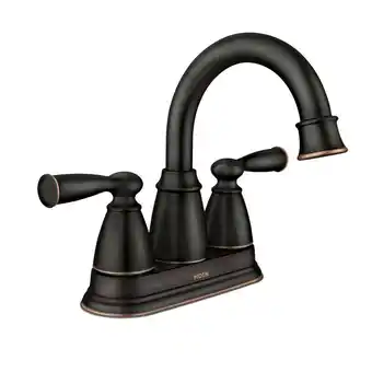 Walmart Moen 84943BRB Banbury Two Handle, High Arc Bathroom Faucet, Mediterranean Bronze - Quantity 1 offer