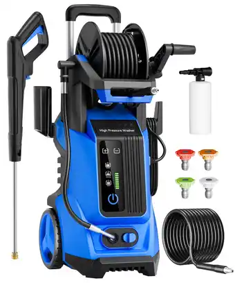 Walmart Fenbeli Electric Pressure Washer 3200 PSI 2.6 GPM Electric Power Washer with 4 Quick Connect Nozzles offer
