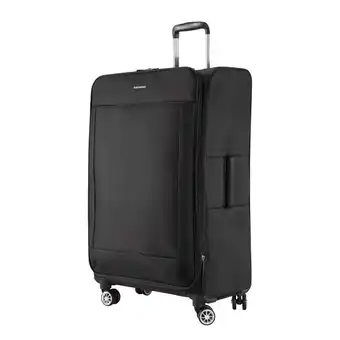 Walmart Ricardo Beverly Hills Solvang 2.0 Softside 28 Expandable Checked Spinner Luggage, Adult, Black offer