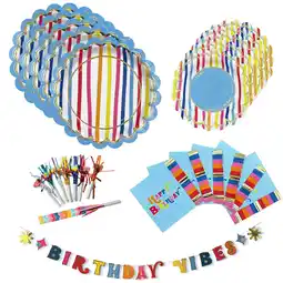 Walmart Packed Party 'Sprinkle on the Fun' Party Bundle for 6-10 Guests, 49 Pcs offer