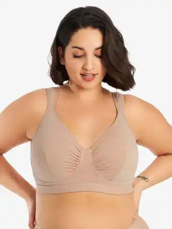 Walmart The Evie - All-Day Cotton Comfort Bra offer