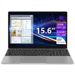 Walmart KurieTim N95 15.6 in FHD Laptop, 32GB DDR4, 512GB SSD, Intel N95 Processor, Windows 11 Pro offer