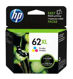 Walmart HP 62XL High Yield Tri-color Original Ink Cartridge, ~415 pages, C2P07AN#140 offer