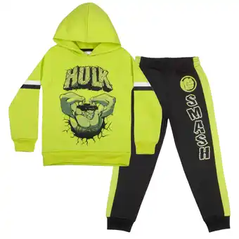 Walmart Marvel Avengers Boys, Graphic Hoodie, and Jogger Pants, 2-pack Clothes Set (Sizes 4-8) offer