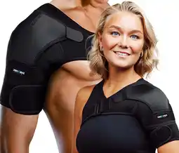 Walmart ZENKEYZ, Shoulder Brace for Men & Women, Black, 1 pc, 3XL offer