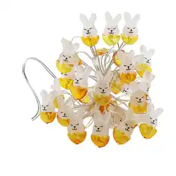 Walmart LED Easter Eggshells Rabbits Shaped Copper Lamp Festival Decorative Lantern String offer