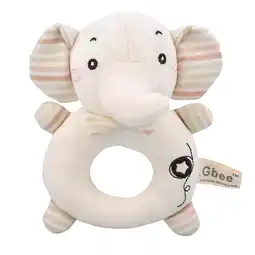 Walmart Baby Rattle (1-Pack) - Organic Cotton Sensory Play,Gentle Sound Toy for Newborns offer