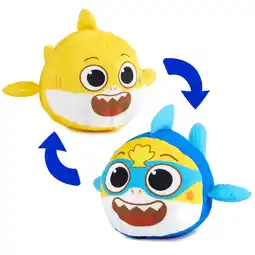 Walmart Baby Shark's Big Show! 2-in-1 Reversible Plush Baby Shark & Super Shark offer