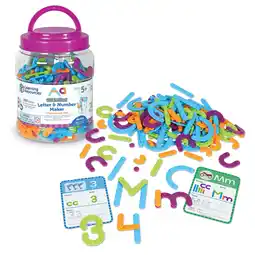 Walmart Learning Resources Skill Builders! Letter & Number Maker Classroom Set, 200 Pieces, Age 5+ offer