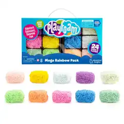 Walmart Educational Insights Playfoam Mega Rainbow Pack, Sensory Fidget Toy for Kids Ages 3+ offer