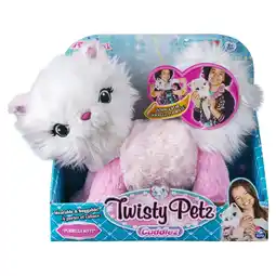Walmart Twisty Petz Cuddlez, Purrella Kitty Transforming Collectible Plush for Kids Aged 4 and up offer